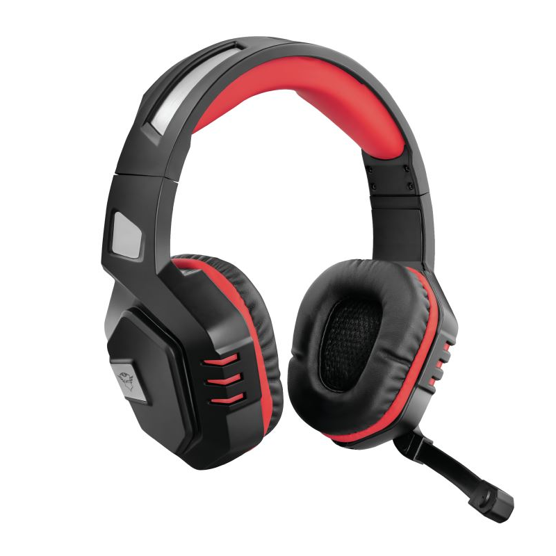 Trust GXT 390 Juga wireless gamer headset fekete-piros (23378) (23378)-0