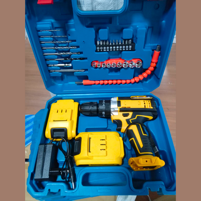 Kit Taladro Inalámbrico 48V 2 Baterias