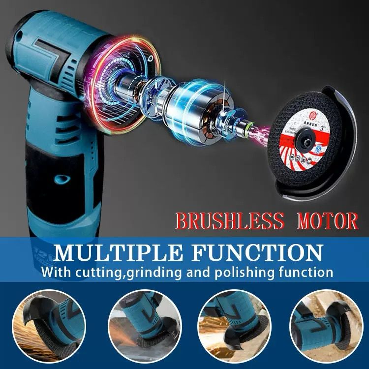 Mini Amoladora Angular Inalámbrica 12V